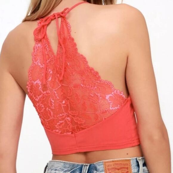 Free People The Century Brami Strawberry Small - Picture 2 of 6